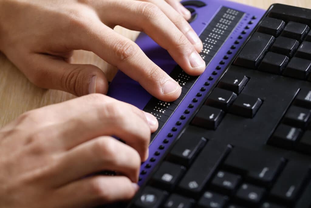 Blind Screen Reader Accessibility